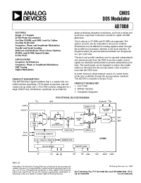 Datasheet AD7008 manufacturer Analog Devices