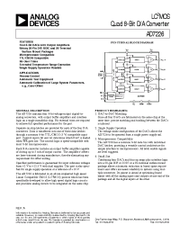 Datasheet AD7226B manufacturer Analog Devices