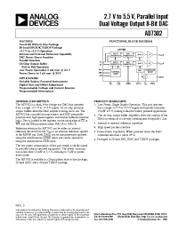 Datasheet AD7302BR manufacturer Analog Devices