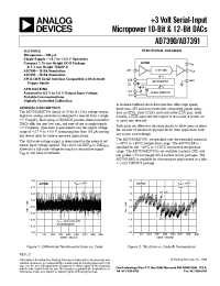 Datasheet AD7391 manufacturer Analog Devices
