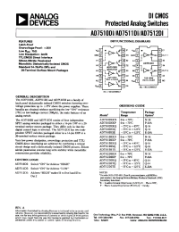 Datasheet AD7511DIKQ manufacturer Analog Devices