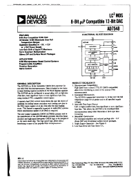 Datasheet AD7548JP manufacturer Analog Devices
