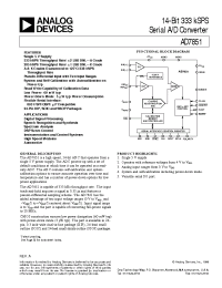 Datasheet AD7851KN manufacturer Analog Devices