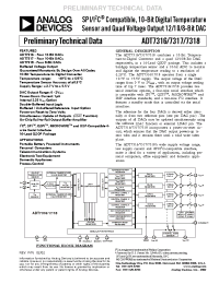 Datasheet ADT7317 manufacturer Analog Devices