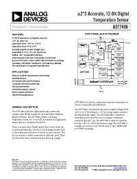 Datasheet ADT7408 manufacturer Analog Devices
