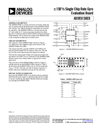 Datasheet ADXRS150EB manufacturer Analog Devices