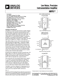 Datasheet AMP01BTC/883C manufacturer Analog Devices
