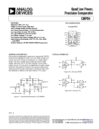 Datasheet CMP04 manufacturer Analog Devices