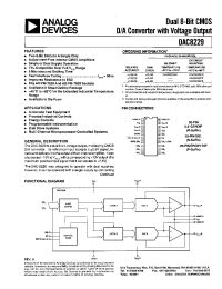Datasheet DAC8229FP manufacturer Analog Devices
