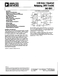 Datasheet DAC-8841FS manufacturer Analog Devices