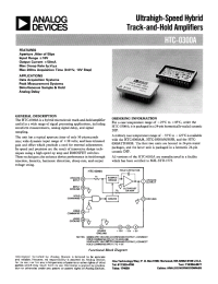 Datasheet HTC-0300A manufacturer Analog Devices
