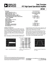 Datasheet OP249AJMDA manufacturer Analog Devices