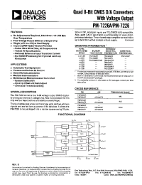 Datasheet PM7226FPC manufacturer Analog Devices