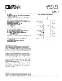 Datasheet SW06BQ manufacturer Analog Devices