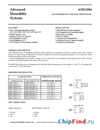 Datasheet AMS1084-2.5 manufacturer AMS