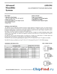 Datasheet AMS1501-1.5 manufacturer AMS