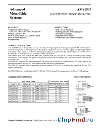 Datasheet AMS1505 manufacturer AMS