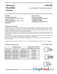 Datasheet AMS1508-3.3 manufacturer AMS