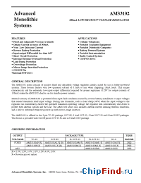 Datasheet AMS3102AM1-40 manufacturer AMS