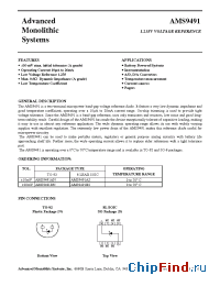Datasheet AMS9491A manufacturer AMS