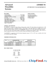 Datasheet AMSREF-01CP manufacturer AMS