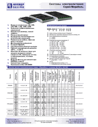 Datasheet MRB1000A manufacturer АЕДОН