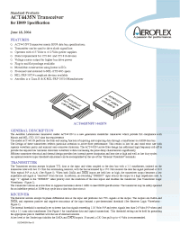 Datasheet ACT4435N-701 manufacturer Aeroflex