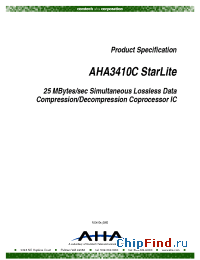Datasheet AHA3410C manufacturer AHA