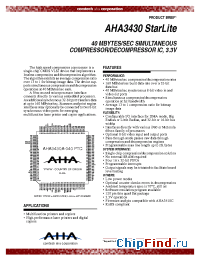 Datasheet PB3430 manufacturer AHA