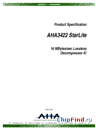 Datasheet PS3411 manufacturer AHA