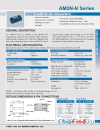 Datasheet AM2N-0505SH60-N manufacturer Aimtec