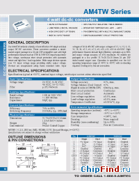 Datasheet AM4TW-2403S manufacturer Aimtec
