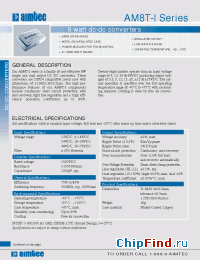 Datasheet AM8T-0503SI manufacturer Aimtec