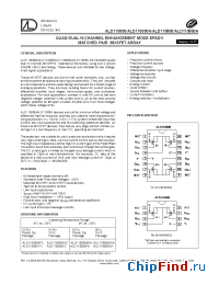 Datasheet ALD110808SC manufacturer ALD