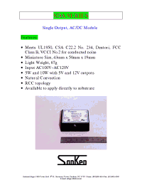 Datasheet SDA005-05 manufacturer Allegro