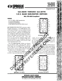 Datasheet ULS-2074H manufacturer Allegro