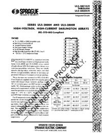 Datasheet ULS-2812H manufacturer Allegro