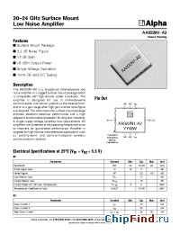 Datasheet AA022N1-A2 manufacturer Alpha