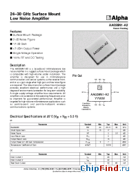 Datasheet AA028N1-A2 manufacturer Alpha