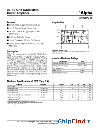 Datasheet AA038P2-00 manufacturer Alpha
