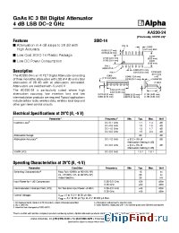 Datasheet AA230-24 manufacturer Alpha
