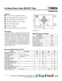 Datasheet AFM06P2-000 manufacturer Alpha