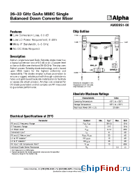 Datasheet AM028S1-00 manufacturer Alpha
