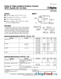 Datasheet AS176-59 manufacturer Alpha