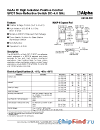 Datasheet AS186-302 manufacturer Alpha