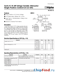 Datasheet AV103-12 manufacturer Alpha