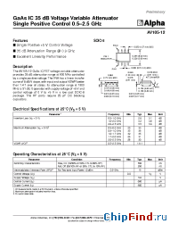 Datasheet AV105-12 manufacturer Alpha