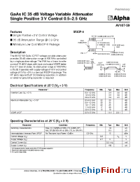 Datasheet AV107-59 manufacturer Alpha