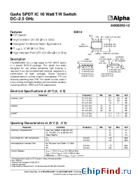 Datasheet AW002R2-12 manufacturer Alpha
