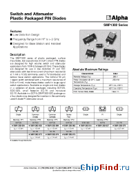 Datasheet SMP1302-004 manufacturer Alpha